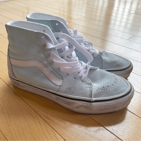 Vans Sk8-Hi Tapered Sneaker in Delicate Blue - Picture 4 of 7